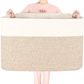 MINTWOOD Design 112L Extra Large Blanket Basket Holder Living Room, Pool Towels by MINTWOODDesign