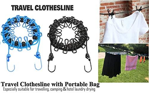 2 Pack Portable Clothesline - Image 3