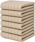 Premium Kitchen Towels 6 Pack 100% Cotton by BumbleTowels