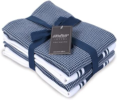 AMOUR INFINI Cotton Kitchen Towels by AmourInfini