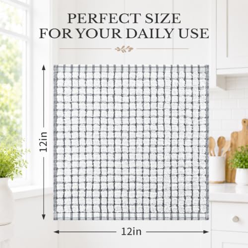 Homaxy 16 Pack Terry Kitchen Dish Cloths - Image 3