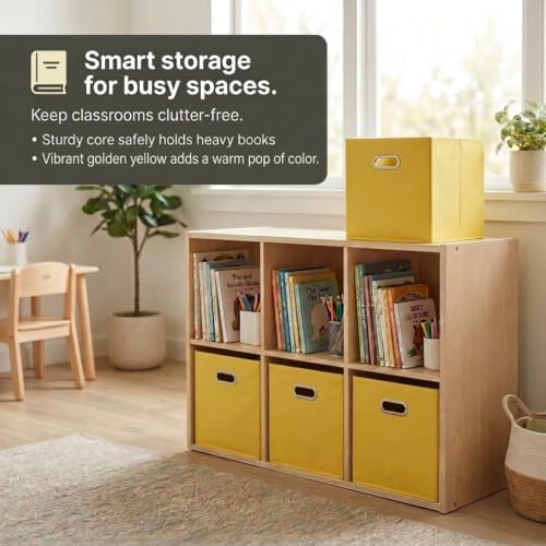 Household Essentials 6 ct Open Fabric Cube Storage Bins - Image 7