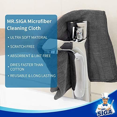 MR.SIGA Microfiber Cleaning Cloths, All Purpose Cleaning Towels - Image 6