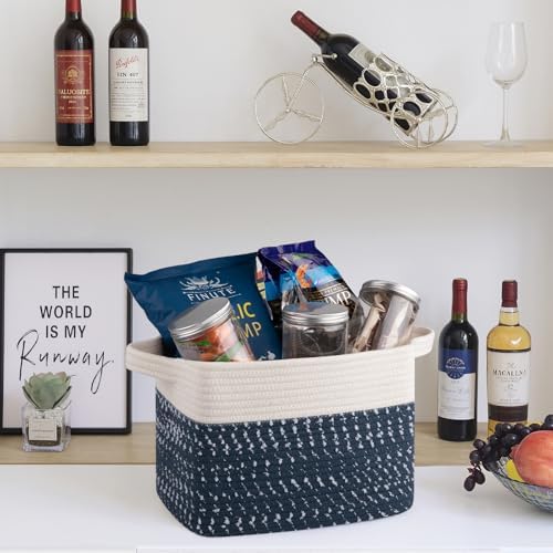 OIAHOMY Cotton Rope Storage Baskets - Image 2