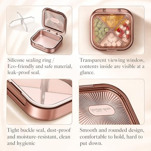 Kigley 4 Pcs Travel Swab Container - Image 4