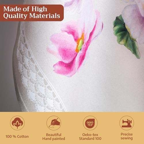 Maison d' Hermine Kitchen Towels Set of 3 Reusable 100% Cotton 27.50" x 20" - Image 3