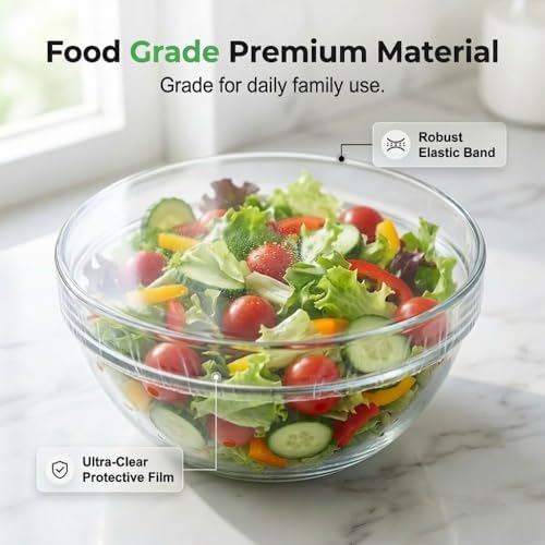 100pcs Disposable Stretch Food Covers - Image 3