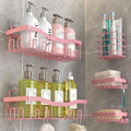 Youvip Adhesive Shower Caddy, No Drilling Bath Organizers 5 Pack, Rustproof by YOUVIP