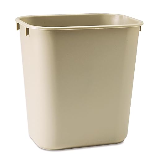 Rubbermaid Commercial Products Receptacle Wastebasket, 3.25-Gallon/12-Quart by RubbermaidCommercialProducts
