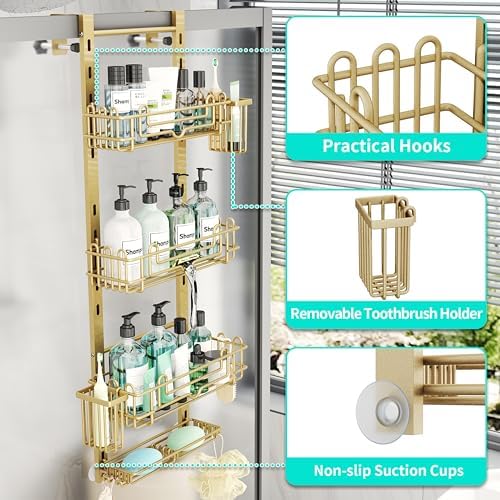 HapiRm Hanging Shower Caddy Organizer - Image 3