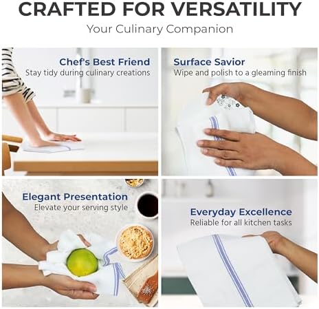 THREAD SPREAD Premium Kitchen Towels Set - Image 5