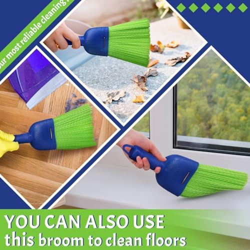 Domensi 1 Pcs Whisk Broom Poly Fiber Hand Brush - Image 5