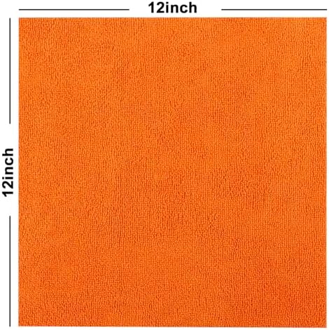 Tricol Clean 50PK Profesional Resuable Lint Free Microfiber Edgeless Cleaning - Image 2