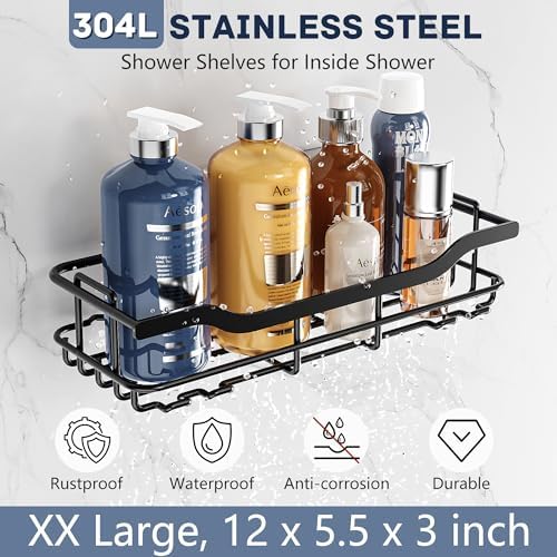 OMAIRA 3-Pack Shower Caddy - Image 4