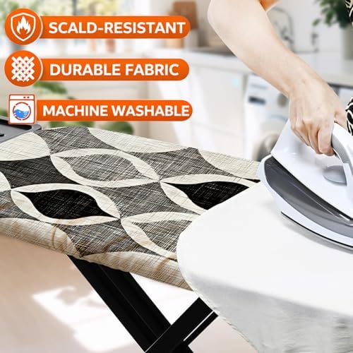 Ironing Board Cover Standard Size 15 x 54 Inch, Scorch and Stain Resistant - Image 7