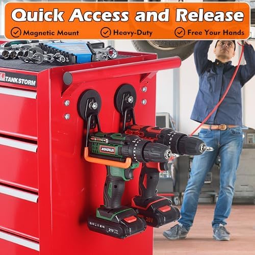 MUTUACTOR Magnetic Hooks, Anti-Scratch Magnetic Mounting Garage Magnet Hooks - Image 4