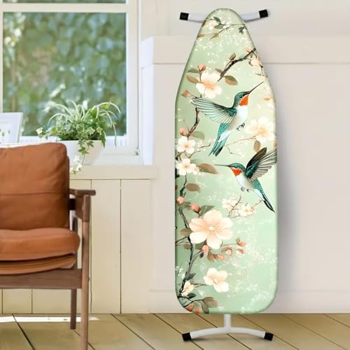 Nuxovilar Hummingbird Blossom Ironing Board Cover 18x49 Polyester - Image 2