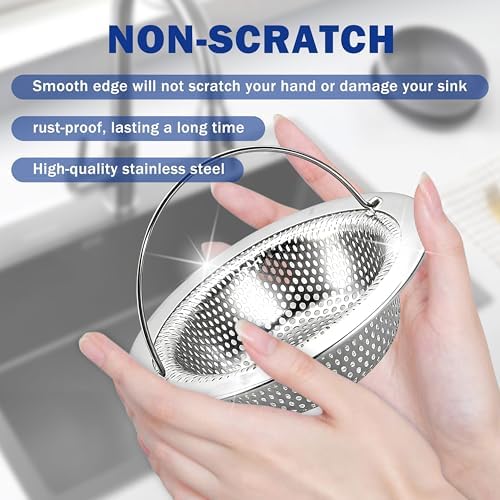 4 Pack Kitchen Sink Drain Strainer - Image 6