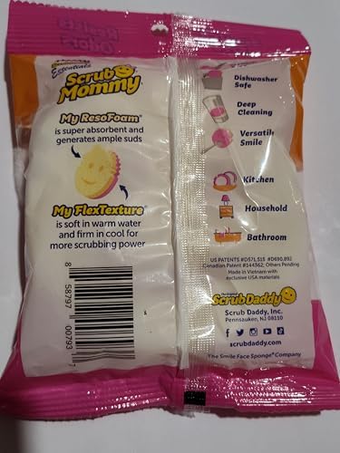 Scrub Mommy Essentials/Mini Mommy Dual-Sided Scrubber + Sponge - Image 6