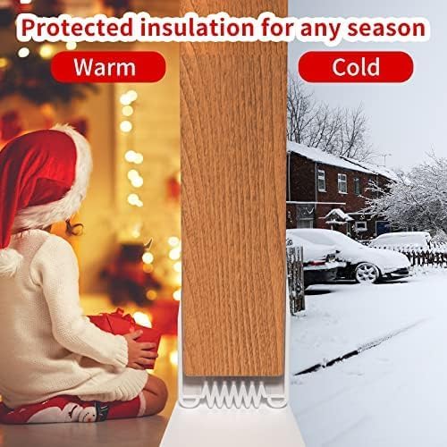 Door Draft Stopper, 36” Length Cuttable Weather Stripping Door Seal, Strong - Image 6
