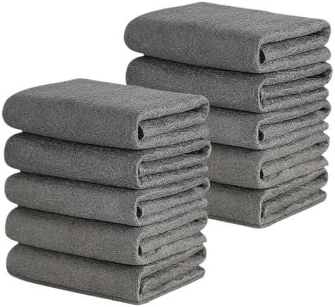 10 Pcs Thickened Magic Microfiber Cleaning Cloths, Lint Free Streak Free by Unknown