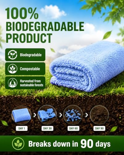 COOLMI Kitchen Dish Cloths, Easy-Rinse Dish Towels - Image 5