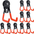 Landhoow 10 Pcs Large Magnetic Hooks Heavy Duty Garage Magnet Hooks Strong by Landhoow