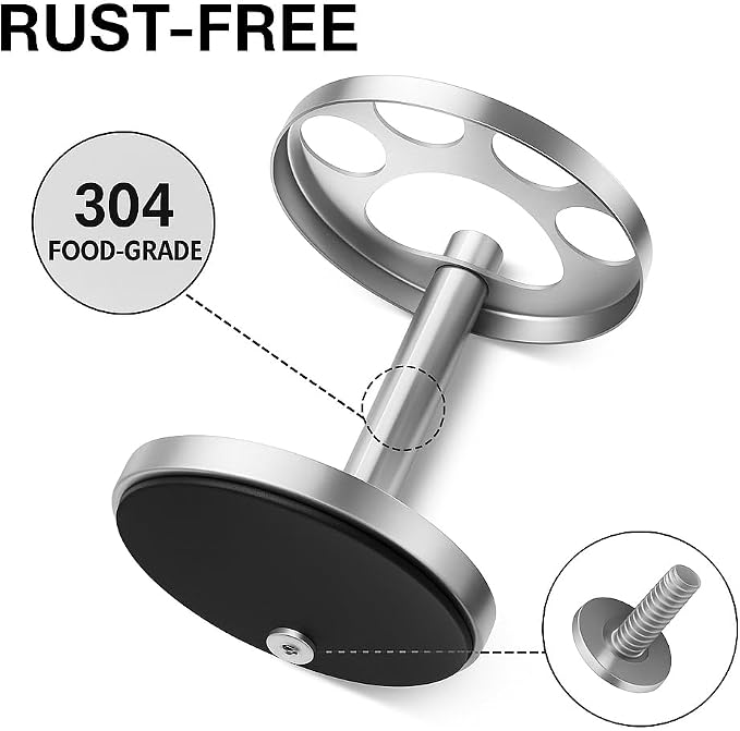 Stainless Toothbrush Holder Stand - Image 4
