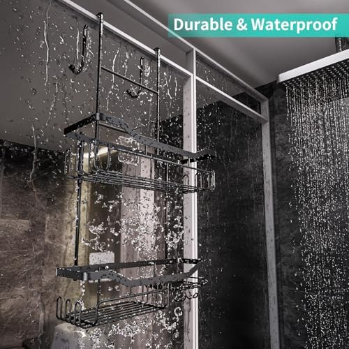 HapiRm Hanging Shower Caddy Over the Door - Image 2