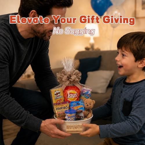 WIKDAY Heat Shrink Wrap Bags for Gift Baskets 5 PCS 16x24 Inches Large - Image 7