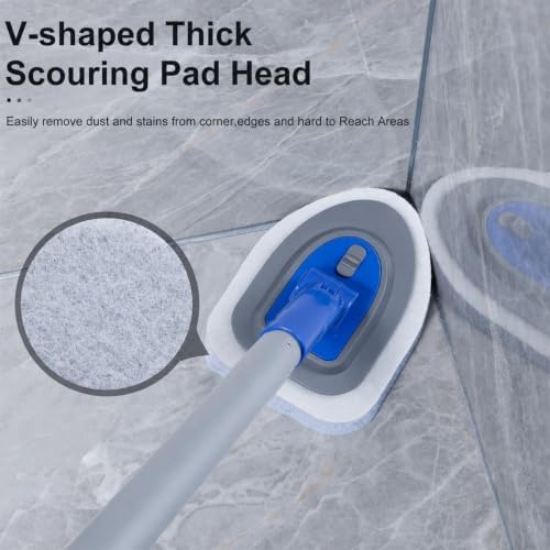 3 in 1 Tile Tub Shower Scrubber, Cleaning Brush - Image 2