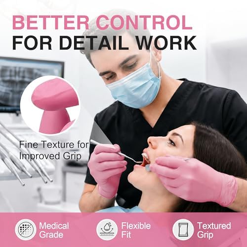 Schneider Medical Nitrile Exam Gloves, Powder & Latex Free - Image 5