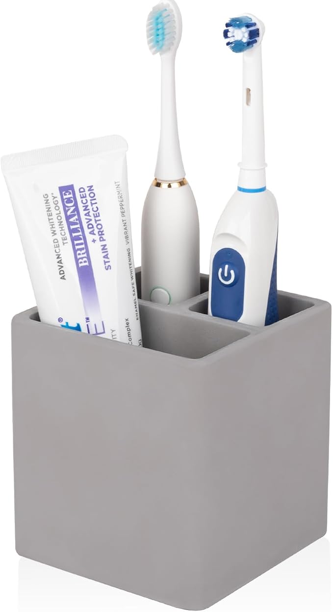 Diatomite Toothbrush Holders Tooth Brush Organizer by Heagoale