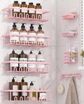 8 Pack Adhesive Rustproof Shower Caddy by Unknown