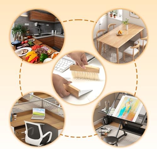 1 Set of mini Desktop Cleaning Broom and Dustpan Set, high-end Iron Sheet - Image 3