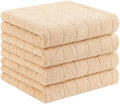 Homaxy 100% Cotton Terry Kitchen Towels, 4 Pack by Homaxy