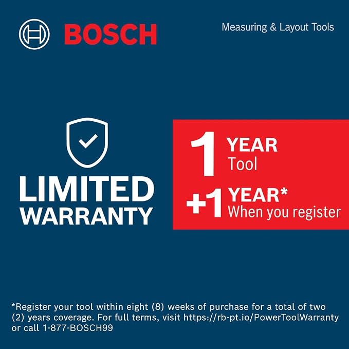 BOSCH GLM100-23 100ft Laser Measure - Image 9