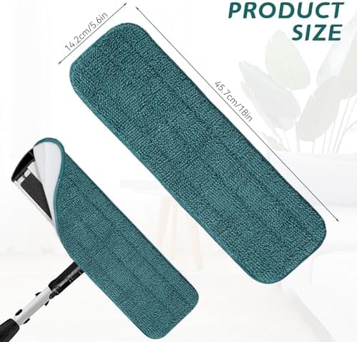 Replacement Mop Pads Fit for Rubbermaid Commercial 18" and 17" Mop - Image 2