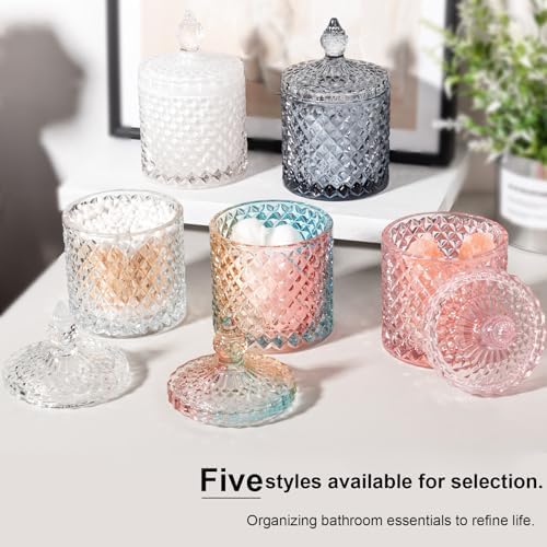 2 Pack Qtip Holder Apothecary Jars - Image 7