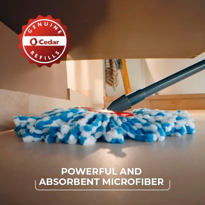 O-Cedar RinseClean Spin Mop Microfiber Refill, 1 CT - Image 6