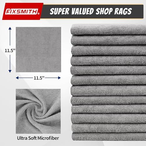 FIXSMITH Shop Towels, Microfiber Towels - Image 2