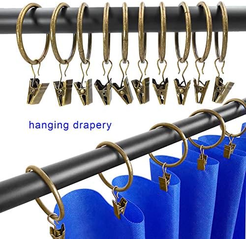 80 Pack Metal Curtain Rings - Image 6