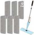 16.5 Inch Reusable Mop Pads Microfiber Spray Mop Replacement Heads by ZIYUNBIXI