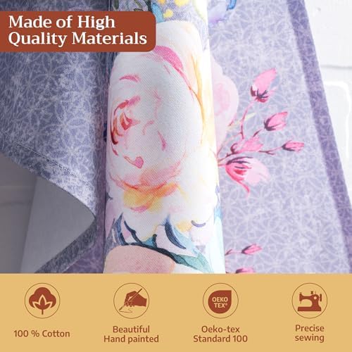 Maison d' Hermine Kitchen Towels Set of 3 Reusable 100% Cotton 27.50" x 20" - Image 3