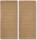 Waffle Bathroom Hand Towels 2-Piece – Cotton, Lightweight by Jacquotha