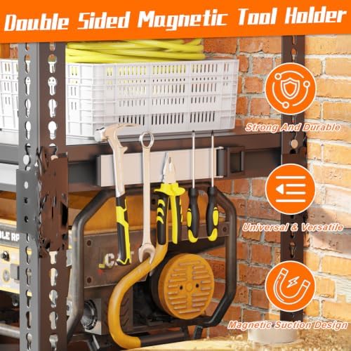 Double Sided Magnetic Tool Holder Heavy Duty, 12 Inch Rust-Resistant Magnetic - Image 4