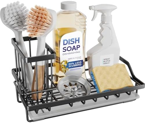 SWTYMIKI Large Sink Caddy Kitchen Sink Organizer by SwtyMiki-TidyHomeSweetLife