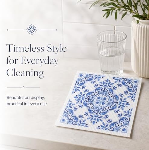 6 Pack Microfiber Cleaning Cloths, Reusable and Highly Absorbent Multi-Purpose - Image 5