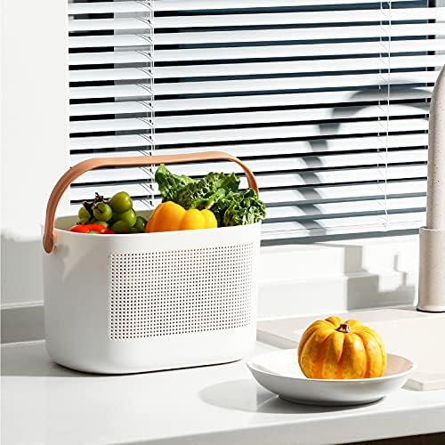 Plastic Portable Shower Caddy Basket, Storage Organizer, 2 Pack - Image 3