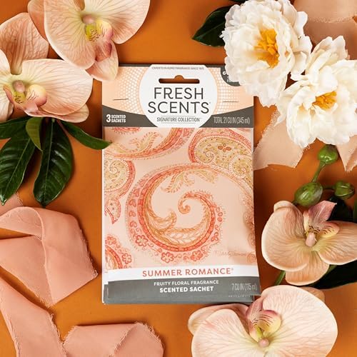 Fresh Scents Summer Romance Scented Sachets 6 Pack - Image 5